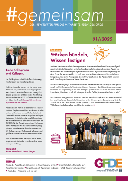 Ausgabe 01//2025 (April/Mai)